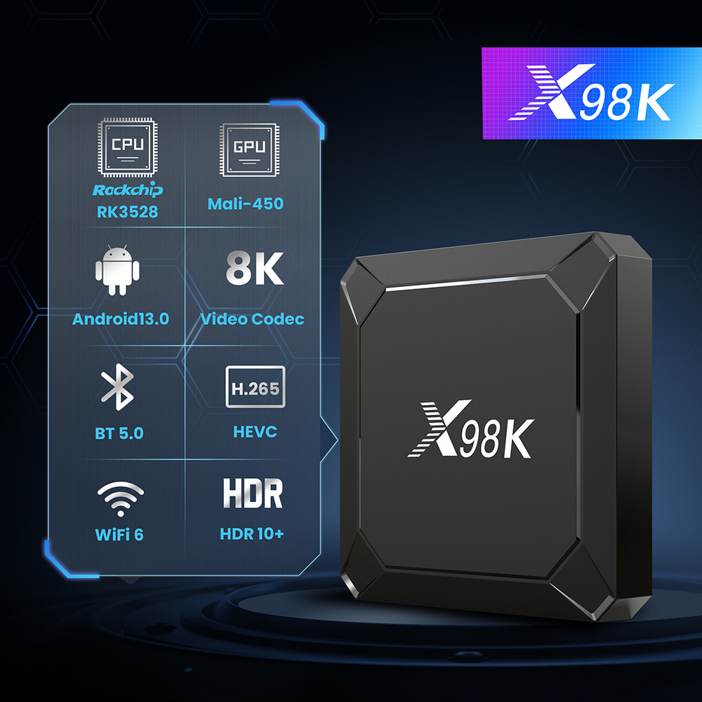 Yeni X98K Android 13 TV Kutusu - Radxa Rock 5B 16Gb incelemesi ve fiyatı
